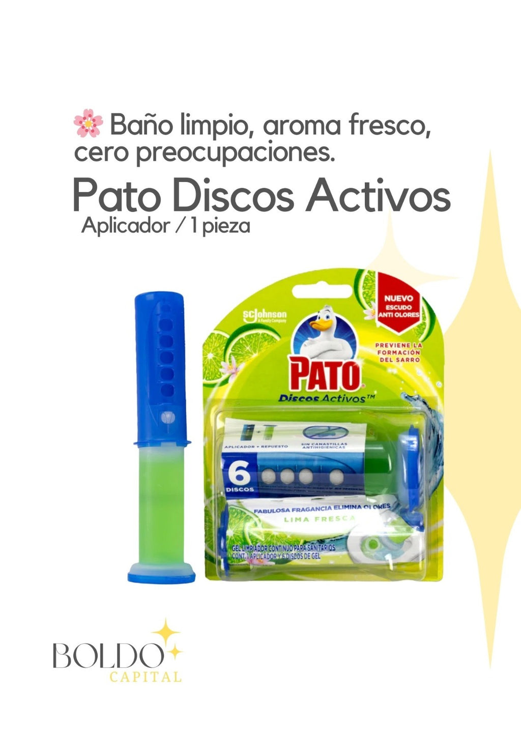 Pato Discos Activos Aplicador / 1 pieza